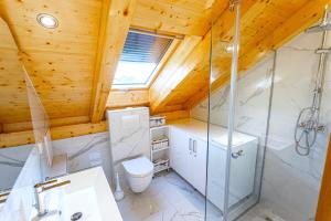 Koupelna v ubytování New Lux Villa Merissima