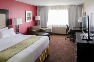 Телевизор и/или развлекательный центр в Holiday Inn Express Big Rapids by IHG