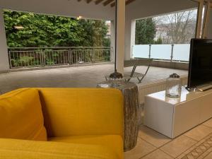 Posezení v ubytování Luxus-Apartment Quierschied