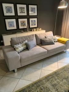 Posezení v ubytování Luxus-Apartment Quierschied