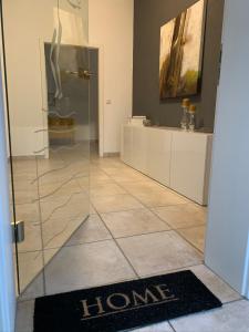 Koupelna v ubytování Luxus-Apartment Quierschied