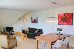 Posezení v ubytování Appartement Abbestederweg Callantsoog