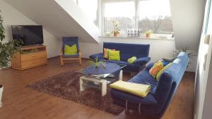 TV/trung tâm giải trí tại Ferienwohnung Antonia