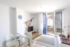 Posezení v ubytování Apartamento Nicol