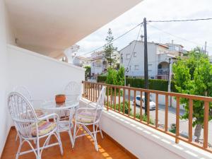 Balkón alebo terasa v ubytovaní Holiday Home Katy by Interhome