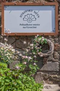Vonkajšia záhrada v ubytovaní Jitkovsky mlyn