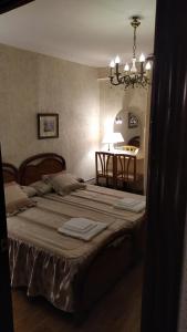 A bed or beds in a room at Habitacion matrimonial centro ciudad