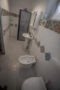 Koupelna v ubytování B&B Confine