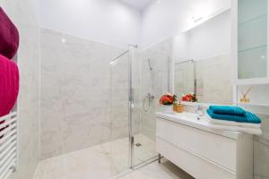 Kúpeľňa v ubytovaní Global Suites Budapest