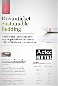 Certifikát, hodnocení, plakát nebo jiný dokument vystavený v ubytování Aztec Motel