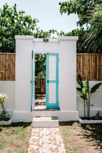 Ein Garten an der Unterkunft Bamboo Bungalows