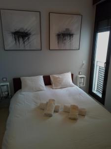 Postel nebo postele na pokoji v ubytování Apartment Gran Sol El Tarter + 28 fotografií