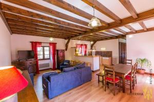 Posezení v ubytování Gîte Scopa