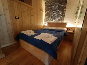 Postel nebo postele na pokoji v ubytování Haus Khlemele