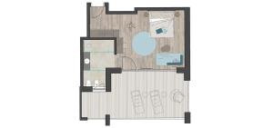Appius Design Suites B&B - ADULTS ONLY平面图