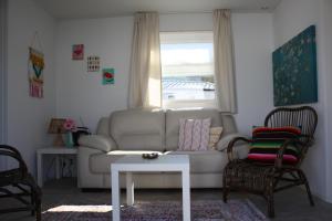 Et sittehjørne på Chalet Charlee