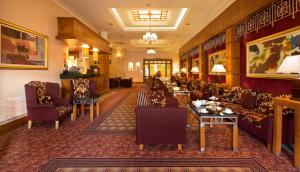 Area soggiorno di Hamlet Court Hotel