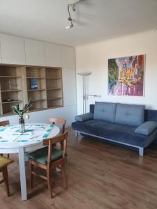 Χώρος καθιστικού στο Apartment Stockerau