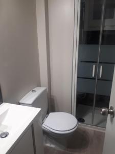 A bathroom at Palamos Carrer Del Mar