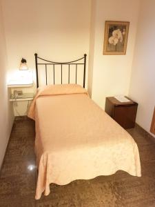 Łóżko lub łóżka w pokoju w obiekcie Hotel Plaza Escribano