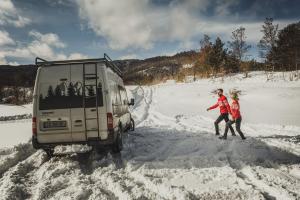 Mta Campervans v zimě