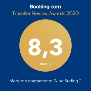 Certyfikat, podpis lub inny dokument wystawiony w obiekcie Moderno apartamento con vistas al mar