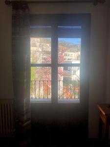 Balkón nebo terasa v ubytování Hostal Rural Poqueira