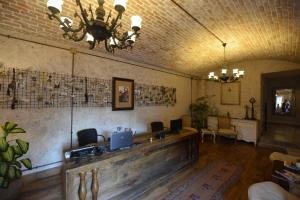 a large room with a cashierasteryasteryasteryasteryasteryasteryasteryasteryastery at Hotel Unique-Boutique Class - Adults Only in Fethiye