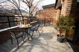 Balkon oz. terasa v nastanitvi Hotel Cordata
