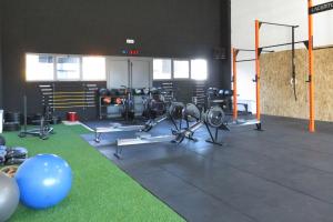 Fitness centrum a/nebo fitness zařízení v ubytování AN Hotel Dépendance Milano Melegnano