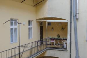 Balkón alebo terasa v ubytovaní Pinkova Apartments
