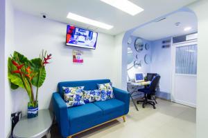 Posezení v ubytování Azuán Suites Hotel By GEH Suites