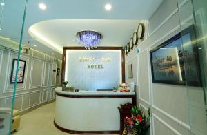 Vstupní hala nebo recepce v ubytování Lucky Star Hotel 266 De Tham