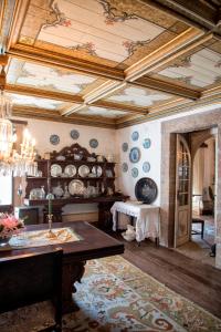 Χώρος καθιστικού στο Casa do Ribeiro