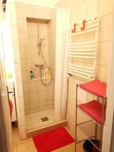 Ванная комната в Paprika Apartment Studio