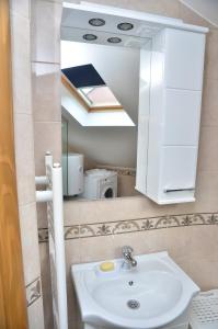 Vannituba majutusasutuses Apartmani Milošević