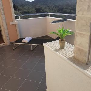Balkón nebo terasa v ubytování Villa Palfi