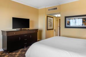 TV a/nebo společenská místnost v ubytování Omni Houston Hotel