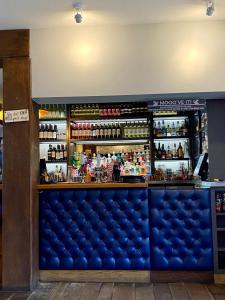 The lounge or bar area at The Bull Inn 