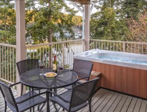 Balkón nebo terasa v ubytování WorldMark Deer Harbor