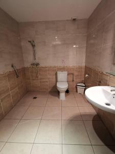 Koupelna v ubytování Hostal Gran Sol