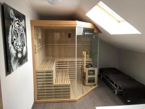 Istumisnurk majutusasutuses Cosy Welness Seneffe