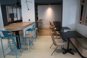 Posezení v ubytování ibis Styles Le Treport Mers Les Bains