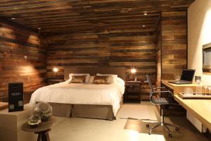 
Una cama o camas en una habitación de Casa Petrini
