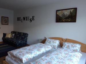 Cama o camas de una habitación en Bahlerhof - Luxner Annelies