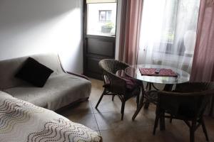 Posezení v ubytování Za Rabą