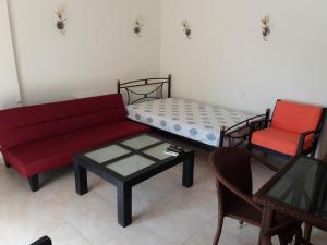 A bed or beds in a room at Dimitrios Apartments