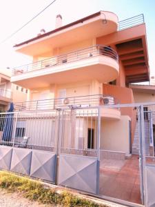 A balcony or terrace at Dimitrios Apartments