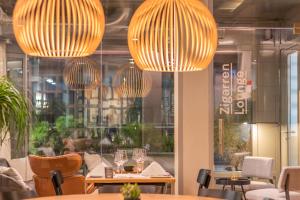 Area tempat duduk di Businesshotel Forum Widnau