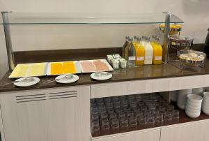 Кухня или мини-кухня в Cascais City & Beach Hotel
